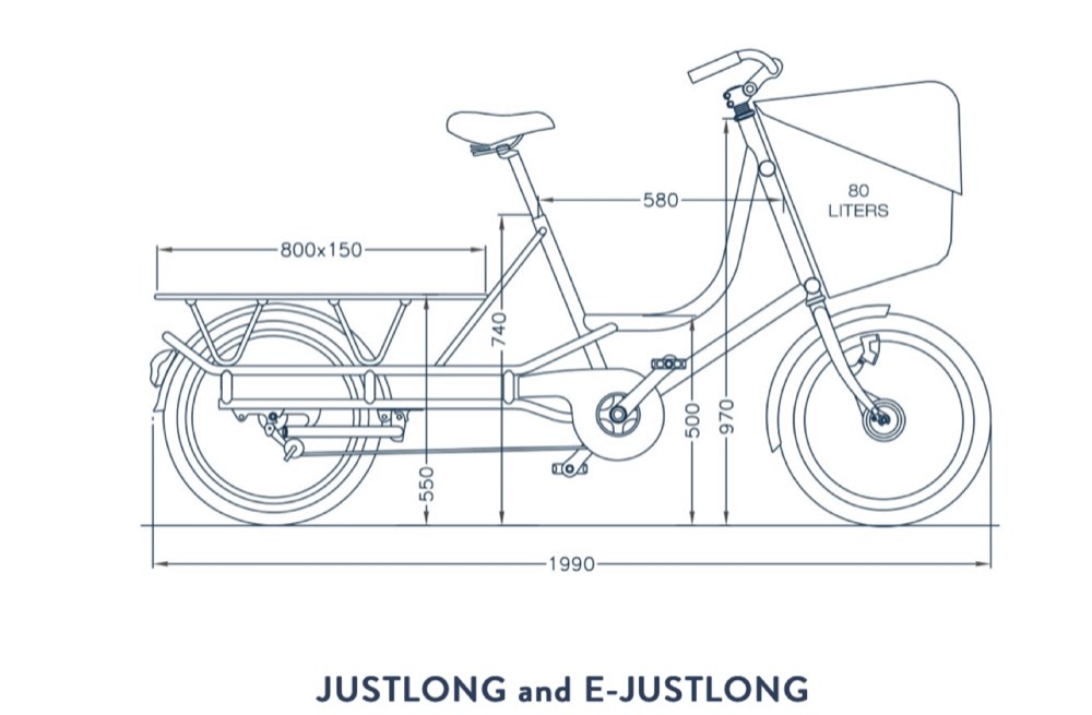 Bicicapace Justlong