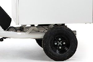 Rear wheels