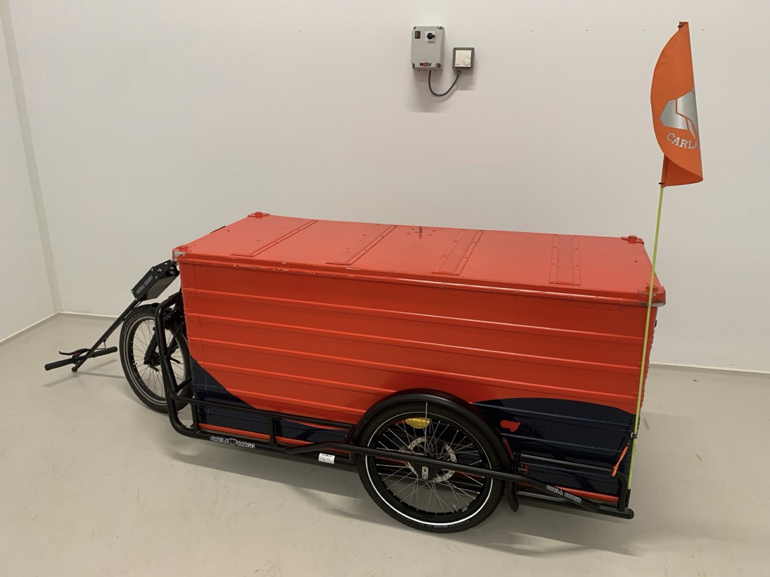 Remolque Carla Cargo con caja de 600L