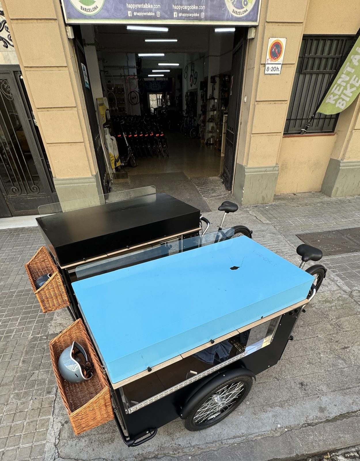 Triciclo Street Food Paul&Ernest de segunda mano — 5