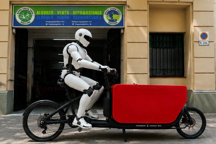 TRIOBIKE Cargo Big d’occasion — photo 1