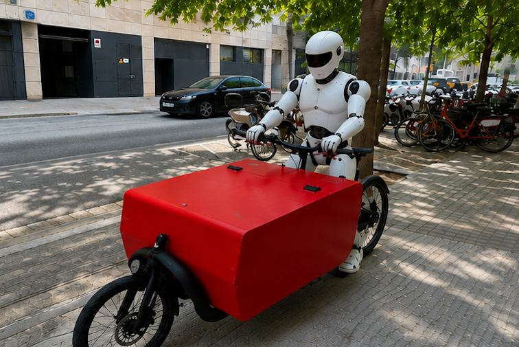 TRIOBIKE Cargo Big d’occasion — photo 2