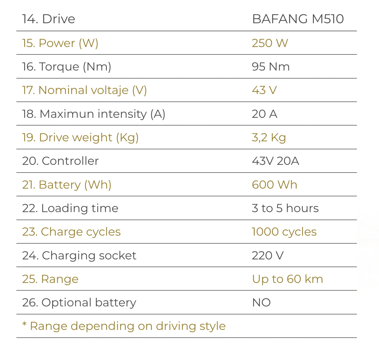 Bicicleta Elétrica BKL LT Cargo Drive