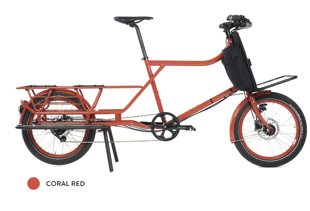 e-justlong flatbed rojo