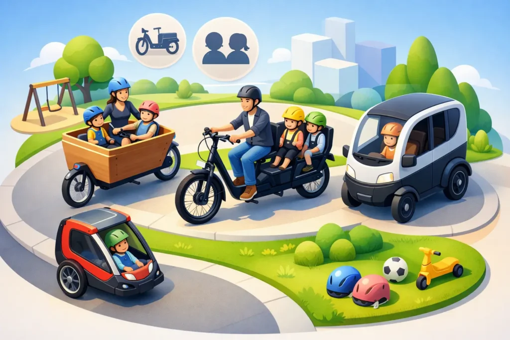 Bicicleta de carga para niños: cuál elegir