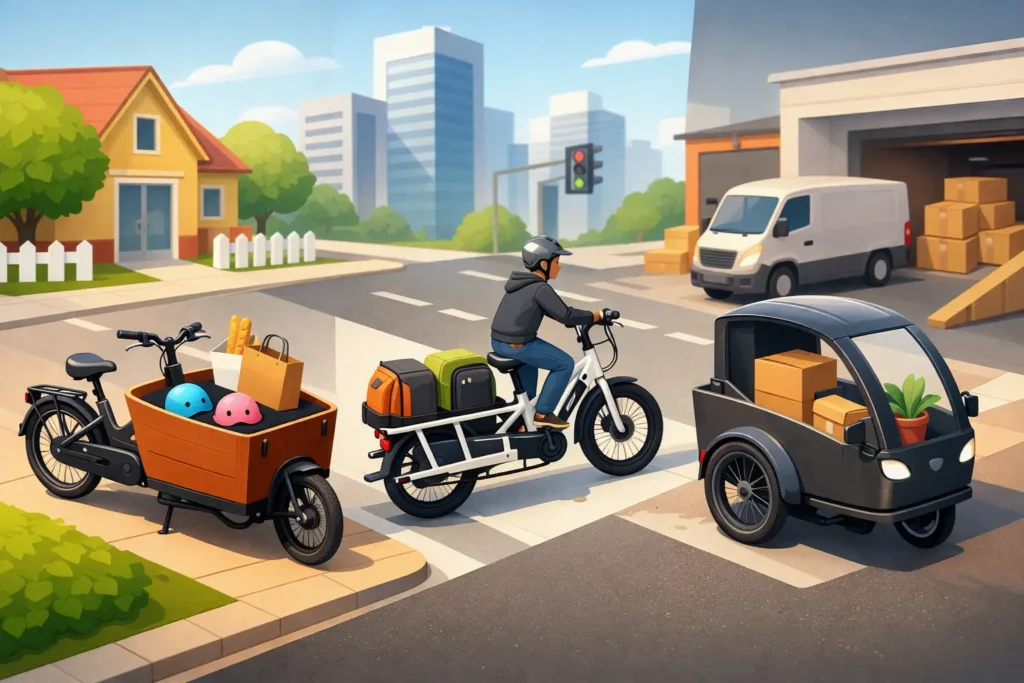 Qué cargo bike comprar según tu uso diario