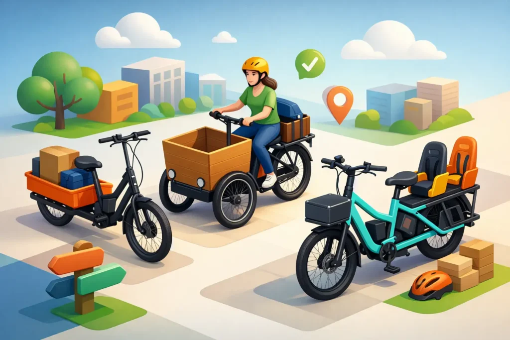Bicicletas cargo: cuál te conviene de verdad