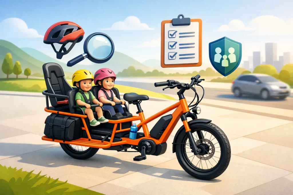 Longtail para llevar niños: qué mirar
