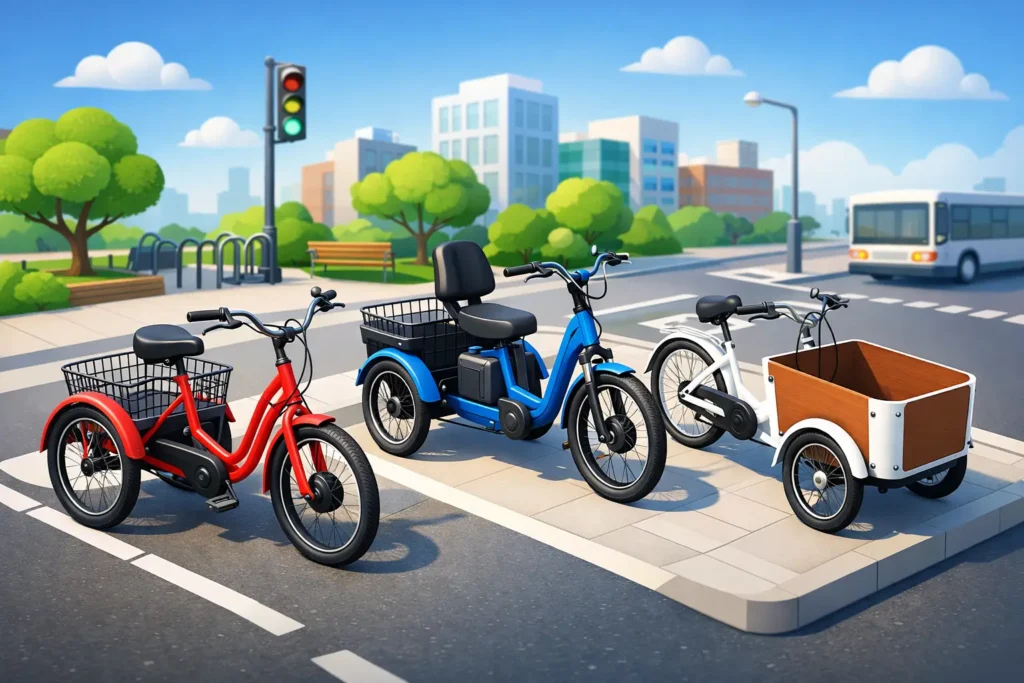 Mejores triciclos estables para ciudad